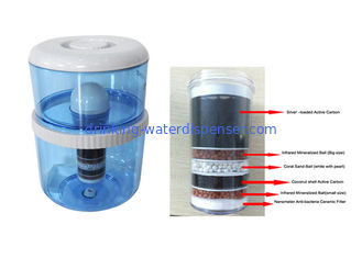 6 المرحلة الترشيح المعدنية وعاء تصفية المياه ، وتنقية المياه المعدنية للمنازل