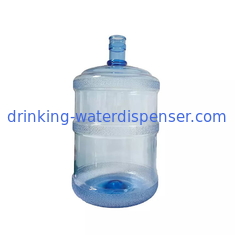 لا يوجد مقبض فارغ زجاجة ماء 5 جالون قابلة لإعادة التدوير للكمبيوتر الأزرق لمبرد المياه