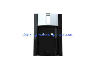 Black Color Water Dispenser Parts Front Upper Plastic Panel With 2 Holes