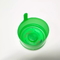قبعات PE غير قابلة للانسكاب باللون الأخضر تقشر بطانة مطاطية من النوع 5 جالون لزجاجة ماء